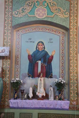 Чудотворна ікона Матері Божої Нерушимої Стіни (Копія) | Патріарший паломницький центр УГКЦ